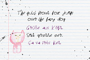Quirky Inky Type – Handwritten Font, a Handwritten Font by SweetRenieDesigns (Thumbnail 3 of 5)