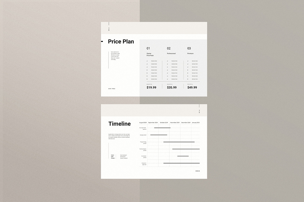 Project Proposal Landscape Template, a Brochure Template by ArtisanaAura (Photo 9 of 14)
