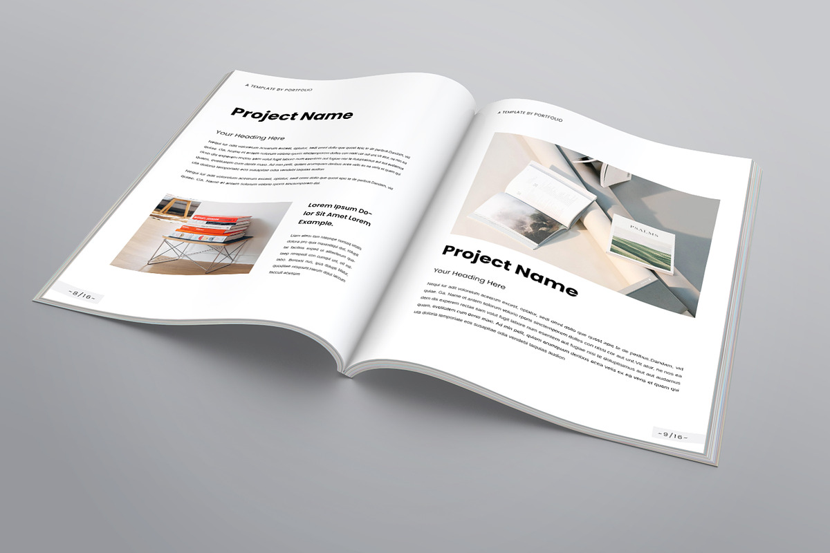 Clean Portfolio Template, a Templates & Theme by evgenystudio