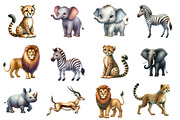 Tropical clipart bundle, an Illustration by Designworld (Thumbnail 2 of 5)