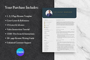 Professional Canva CV Template Pack, a Resume Template by Lux Resume (Thumbnail 8 of 9)