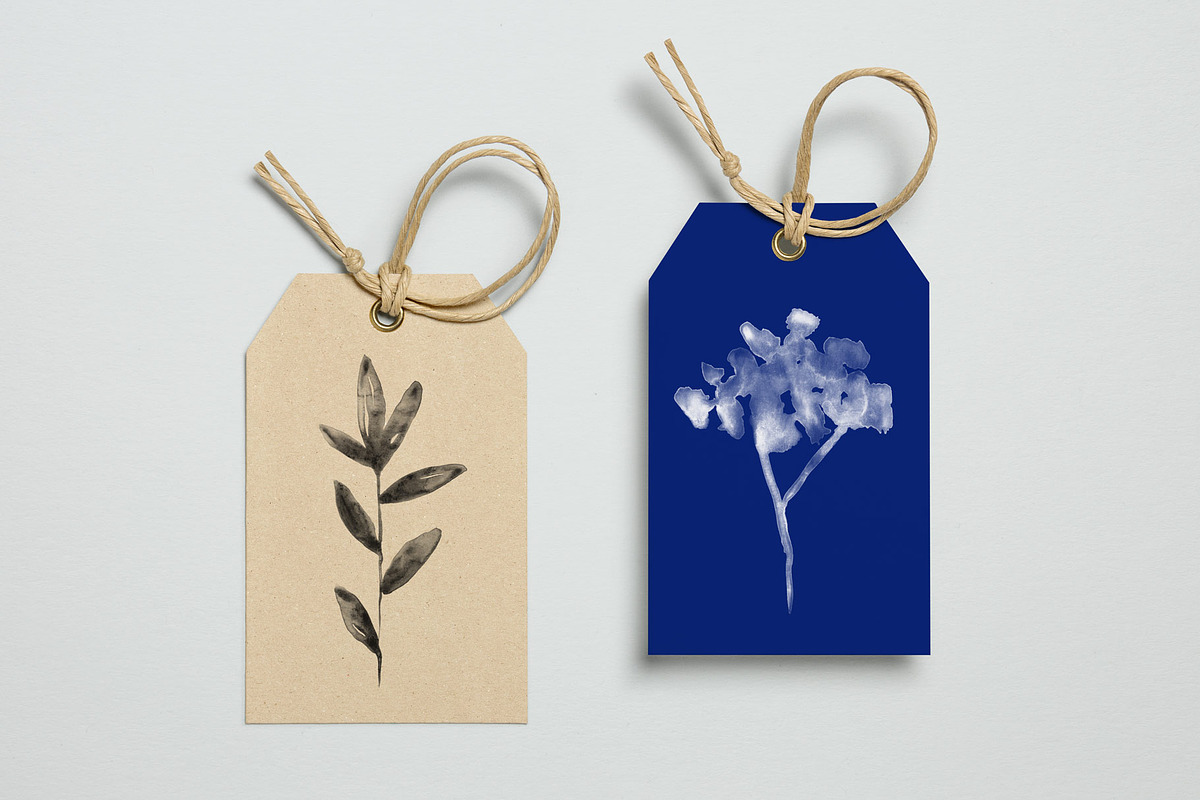 Botanical Watercolor PS Brushes, a Brush Add-On by Little Bean (Photo 2 of 6)