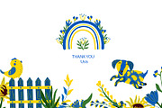 Ukrainian collection, Save Ukraine, an Animal Illustration by Usis (Thumbnail 9 of 9)