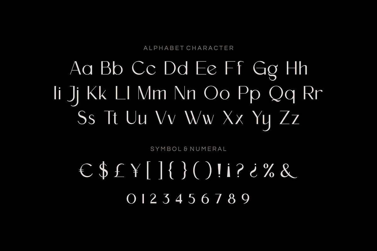 Diore Bonneg -Aesthetic Display Font, a Sans Serif Font by Fype Co. (Photo 5 of 5)