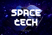 Digyte Future - Digital Space Font, a Sans Serif Font by QR Design Studio (Thumbnail 3 of 7)