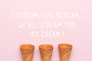Ice Cream Font and Graphics Pack, a Script Font by Nadezda (Thumbnail 7 of 11)