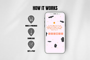 Halloween Instagram Template, a Social Media Template by CreativeTempHub (Thumbnail 7 of 7)