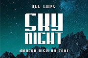 Mared Modern Font, a Sans Serif Font by alanwarstd (Thumbnail 3 of 5)