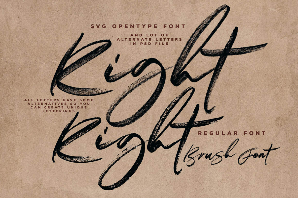 SALE Handwritten Script Fonts, a Script Font by Cruzine (Photo 46 of 57)
