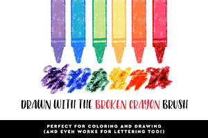 Crayon Procreate Brushes