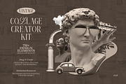 Vintage Collage Creator Kit 750+ PNG, an Object Graphic by iHemalaya (Thumbnail 4 of 10)