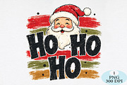 Retro Santa Claus Ho Ho Ho PNG, a Seasonal Illustration by Daily.Designs (Thumbnail 1 of 5)