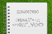 Play Book a Play by Play Font, a Font by Kitaleigh (Thumbnail 3 of 3)