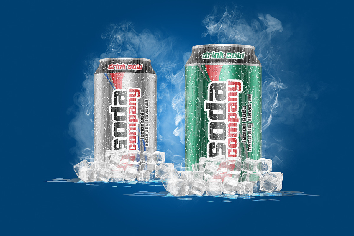Soda Can Mockup, a Product Mockup by aykutfiliz (Photo 4 of 7)