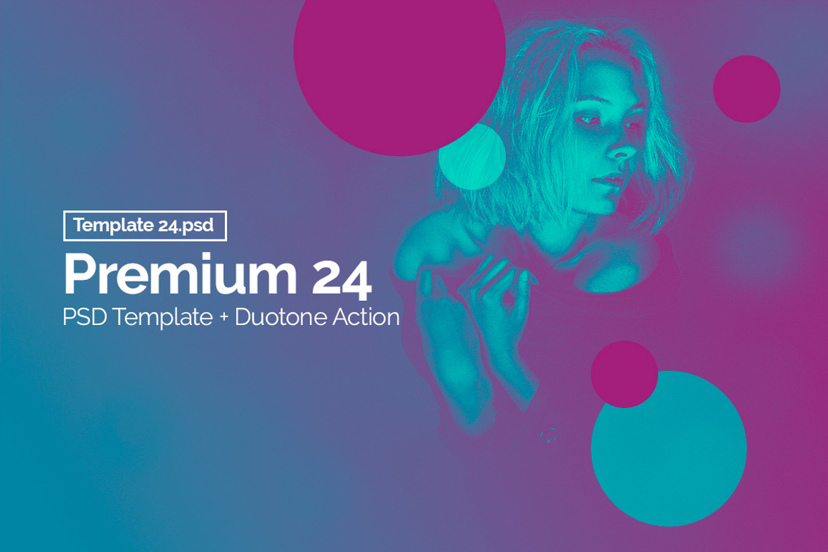 PSD Template + Duotone Action, an Action Add-On by Graphicboom (Photo 26 of 32)