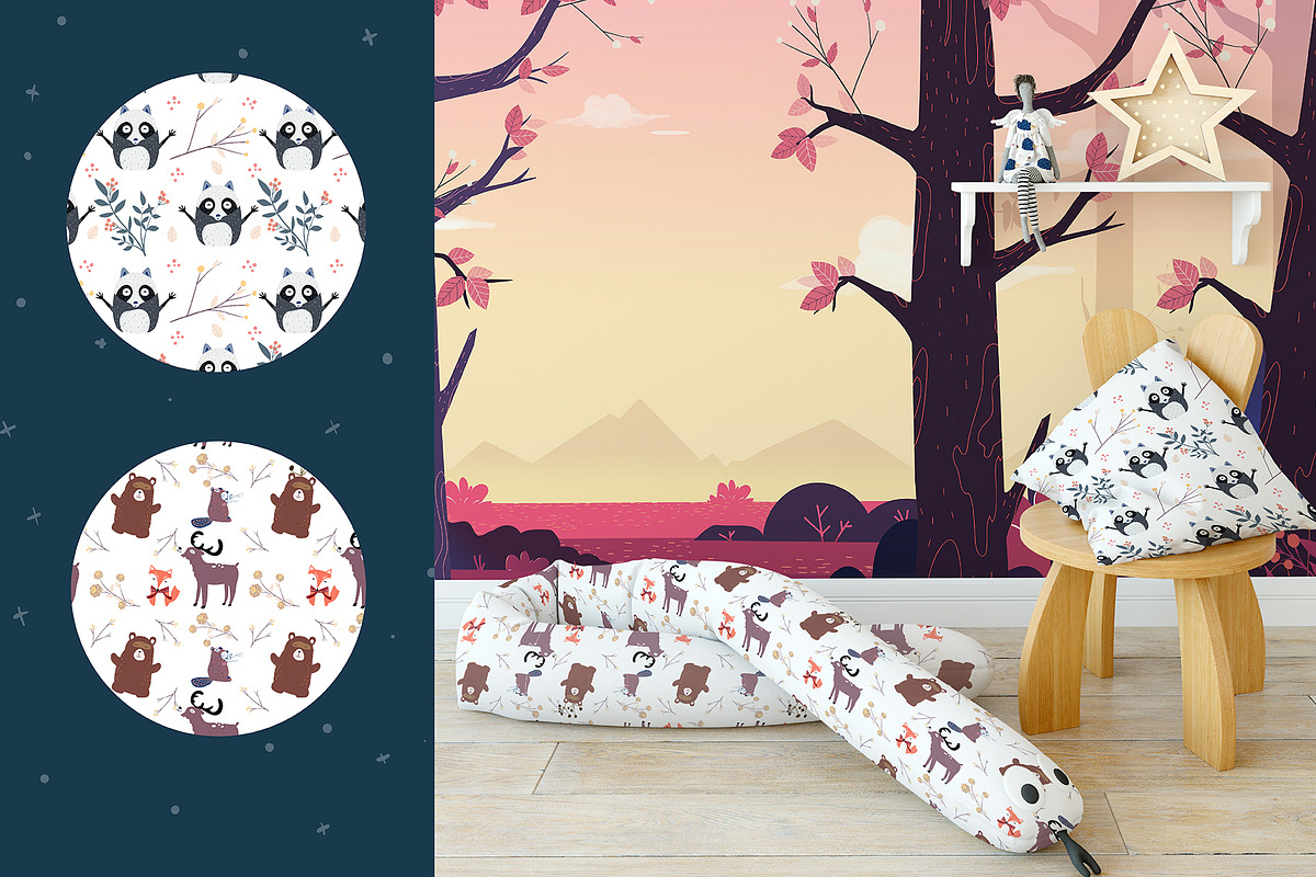 Forest Friends Graphic Pack, an Animal Illustration by 2dvillShop (Photo 9 of 10)