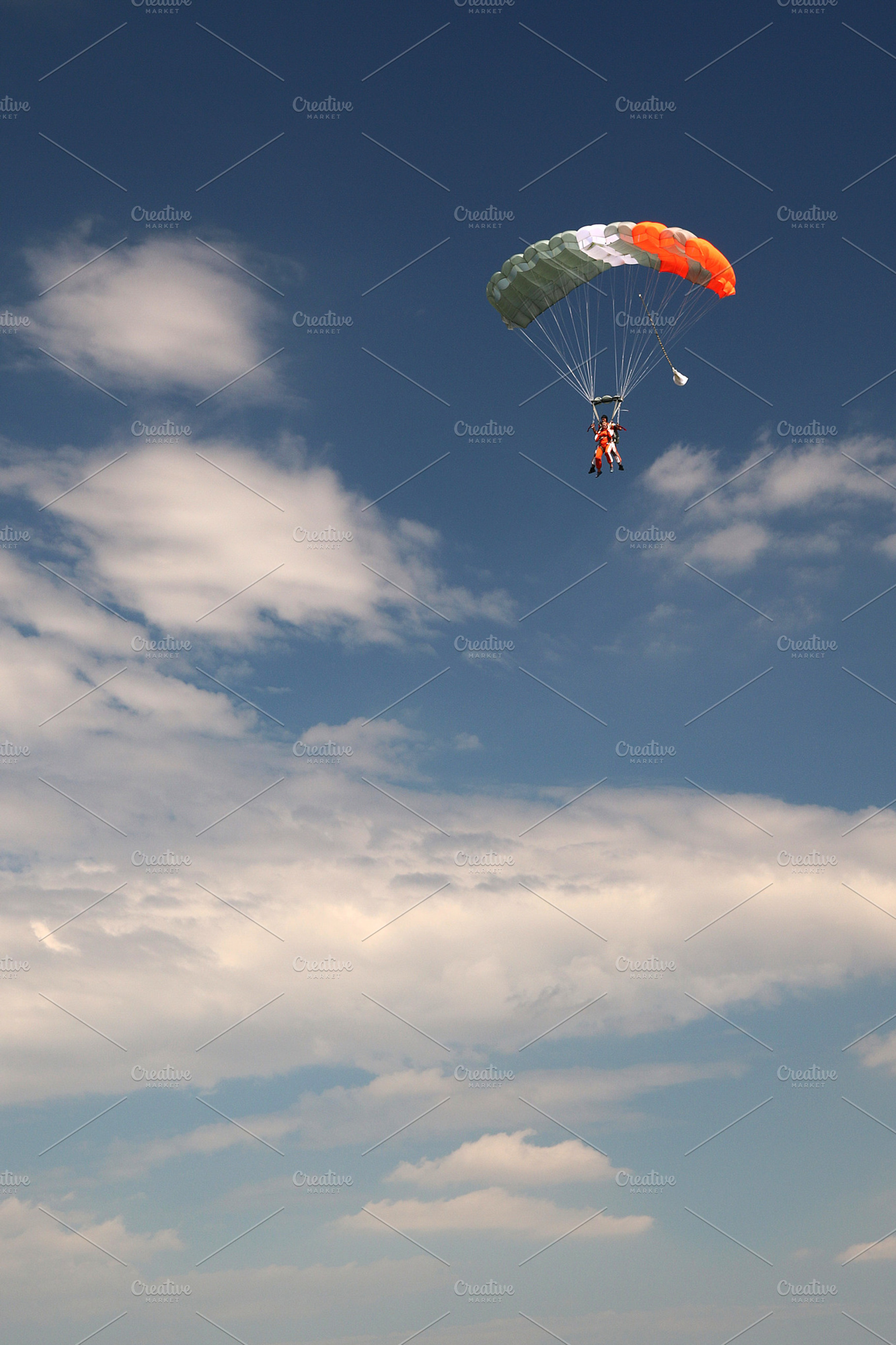 Parachute jump, a Person Photo by Tomas Luka