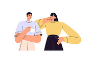 Group of thoughtful people thinking, a Person Illustration by PaperTrident (Thumbnail 4 of 7)