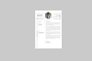 White CV Resume Designer