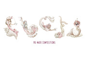 Watercolor Graphics & patterns, a Wallpaper Graphic by TanyaSchuka (Thumbnail 15 of 16)