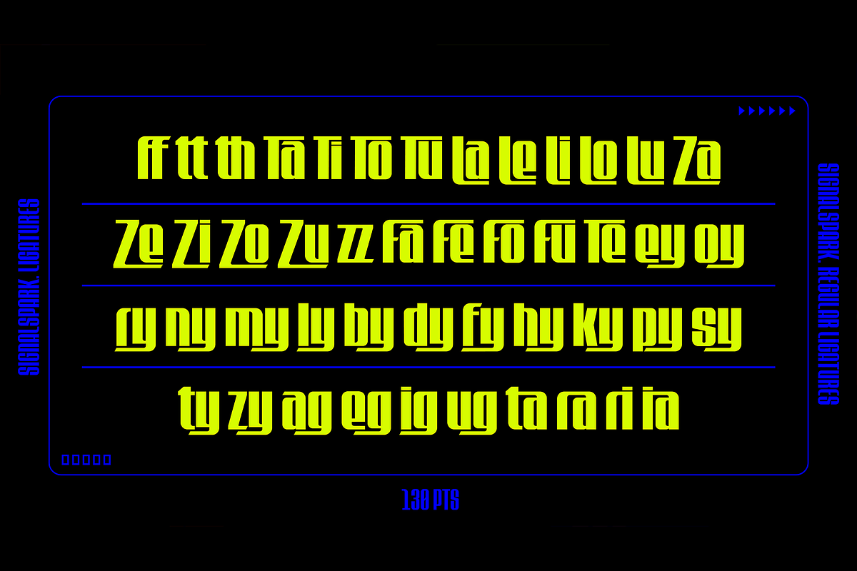 Signalspark., a Sans Serif Font by StudioBaini (Photo 8 of 12)