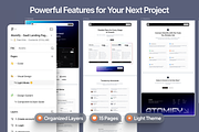 Atomify – SaaS AI Landing Page Kit, an UI Kit Template by AtelierDuVow (Thumbnail 3 of 5)