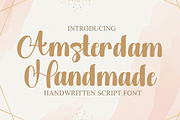 Amsterdam Handmade, a Handwritten Font by FreshTypeINK (Thumbnail 1 of 8)