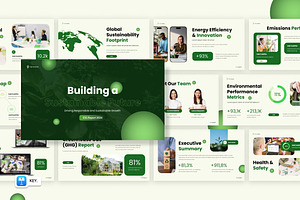 ESG Report Keynote, a Presentation Template by Loin Studio