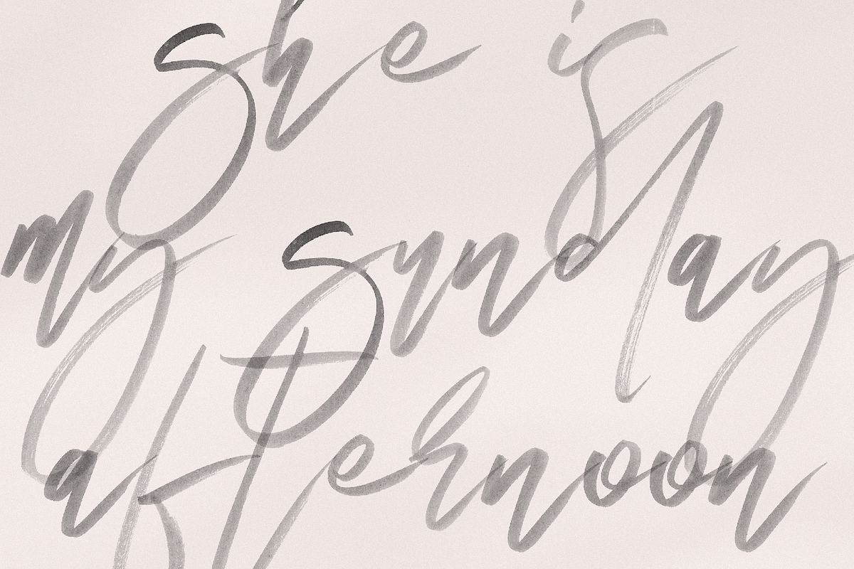 Magic Winter | Script Serif Font Duo preview 8