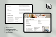 Notion Design Contract Template, a Templates & Theme by Swyn.Studio (Thumbnail 1 of 6)