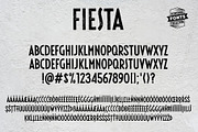 Fiesta - 2 vintage fonts, a Sans Serif Font by Leitmotif (Thumbnail 5 of 5)