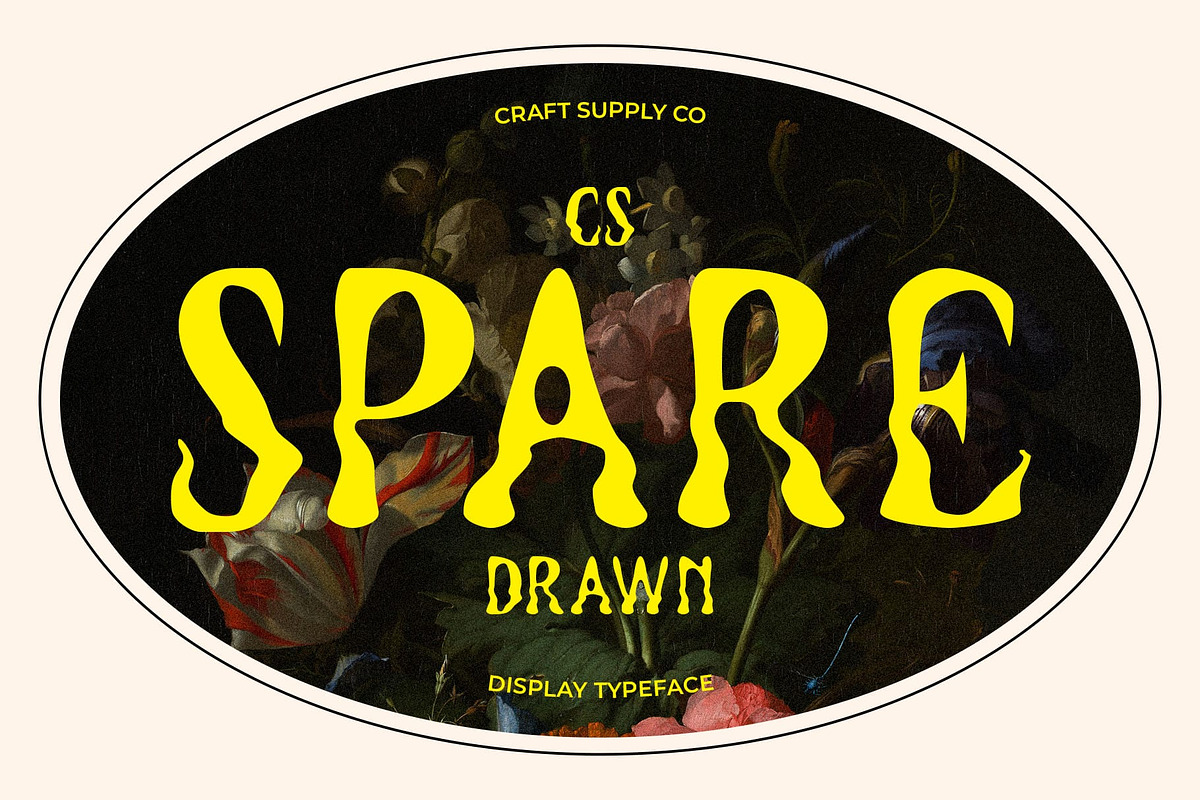 CS Spare Drawn, a Sans Serif Font by Craft Supply Co. (Photo 1 of 8)