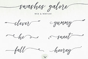 Lovefern Font + SWASHES, a Script Font by Angie Makes (Thumbnail 2 of 7)