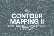 Contour Mapping II - North America, a Pattern Graphic by Hello Mart (Thumbnail 1 of 15)