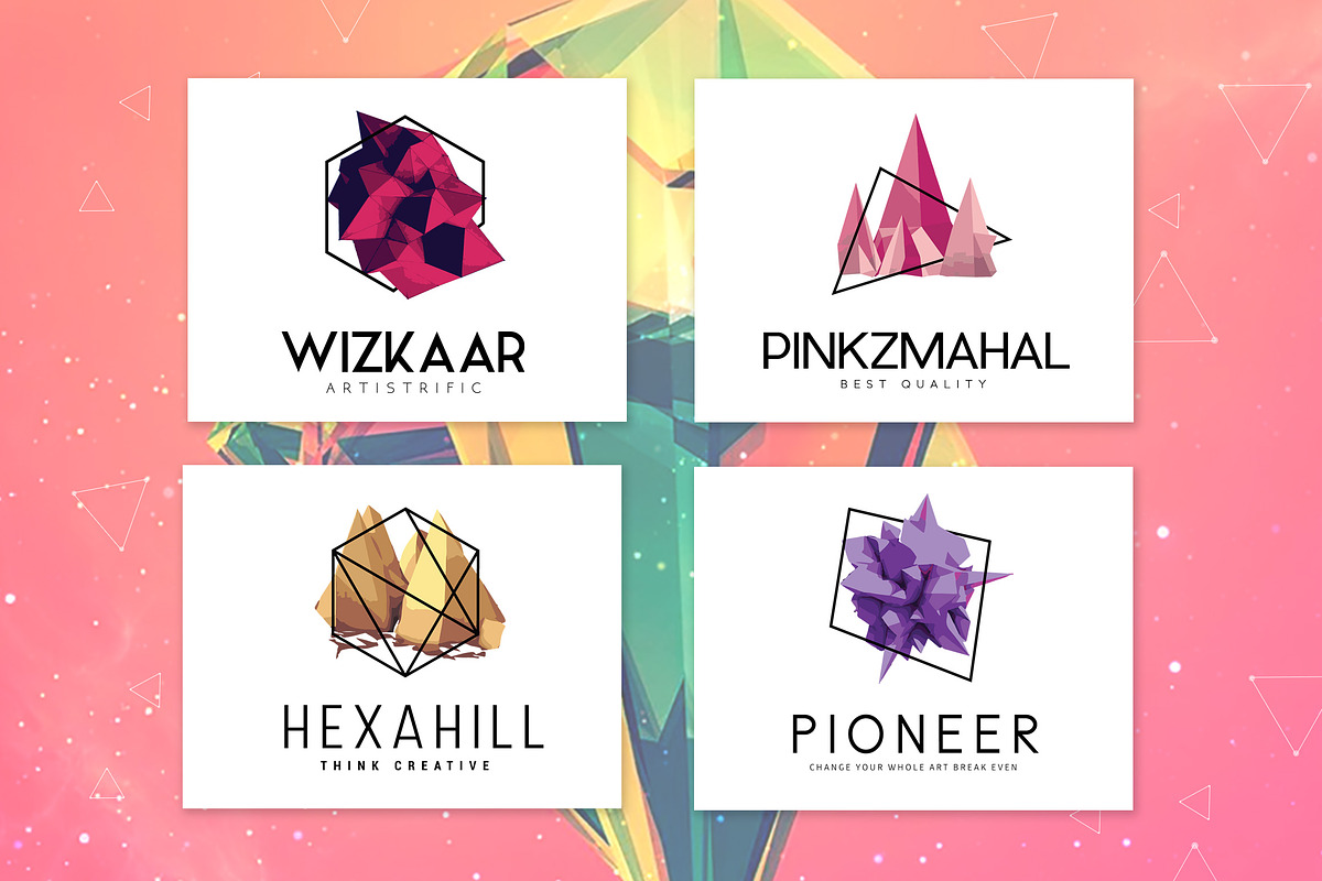Futuristic & Geometric Logos Bundle, a Branding & Logo Template by AN Productions (Photo 40 of 47)