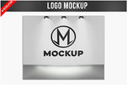 Logo Mockup on Office Wall PSD, a Product Mockup by Bruno's Shop (Thumbnail 1 of 4)