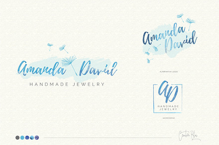 Watercolor Logo & Business Card - 02