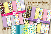 Spring Blue Nests digital papers 590, a Pattern Graphic by AMBillustrations (Thumbnail 2 of 5)
