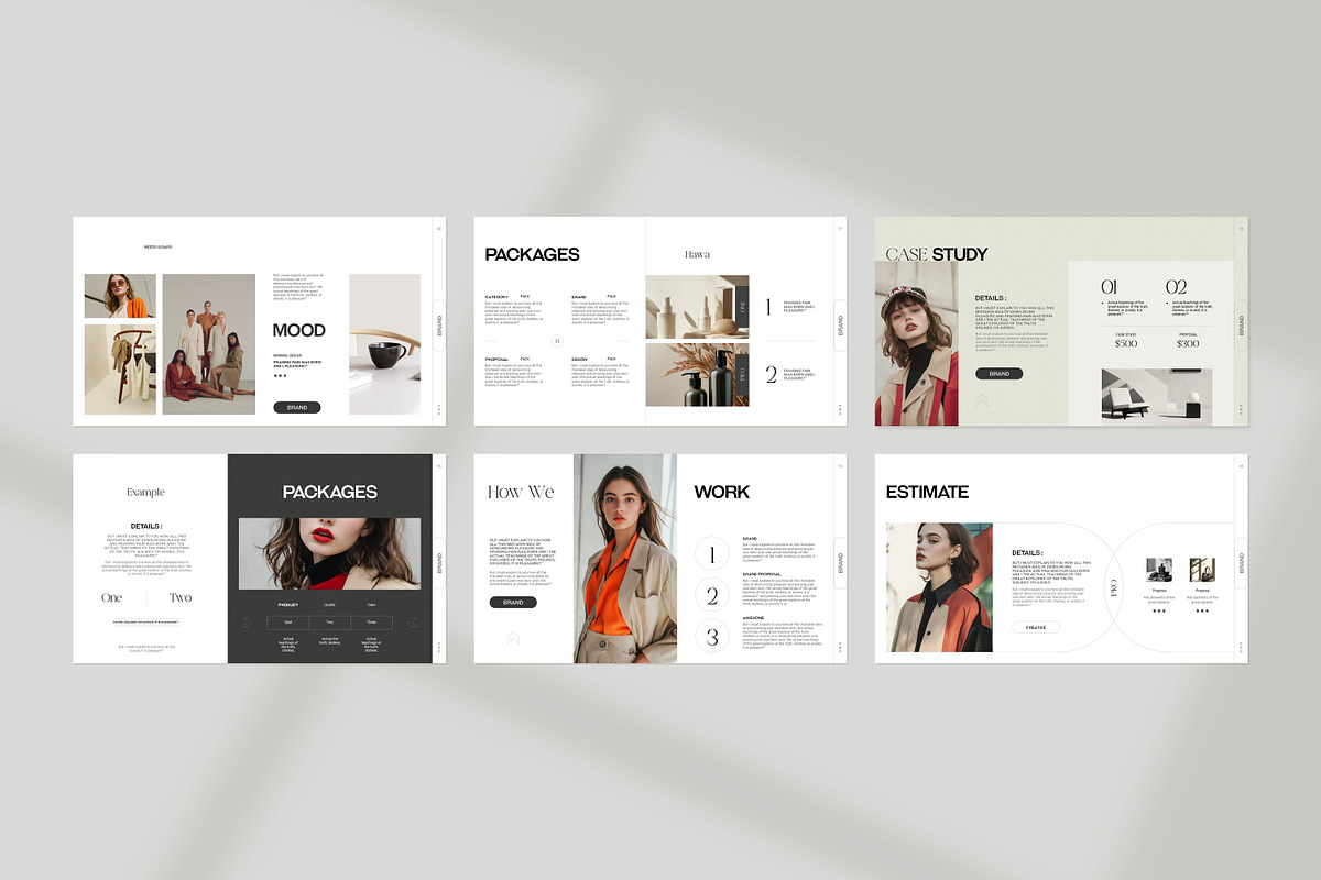 Brand Proposal Presentation Template, a Presentation Template by PrintIdea (Photo 6 of 9)