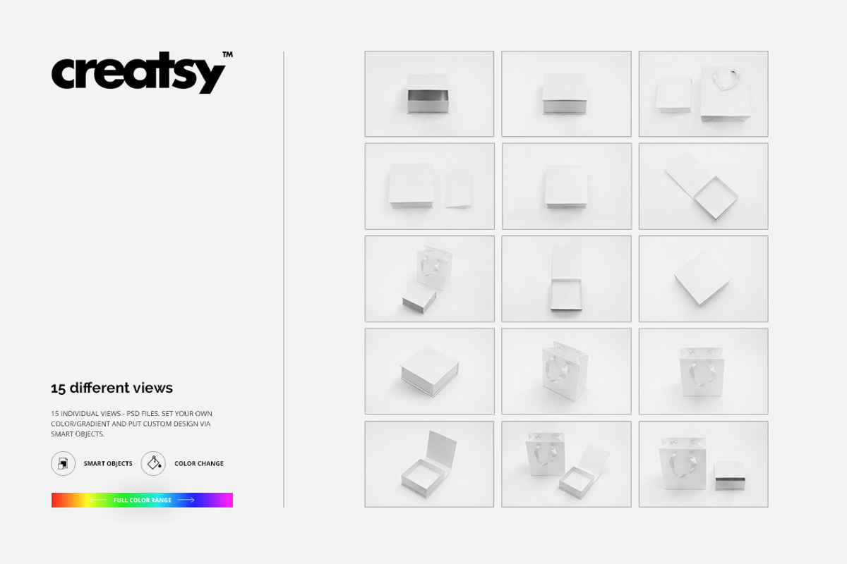 Jewelry Box Mockup Set, a Product Mockup by Creatsy (Photo 11 of 12)