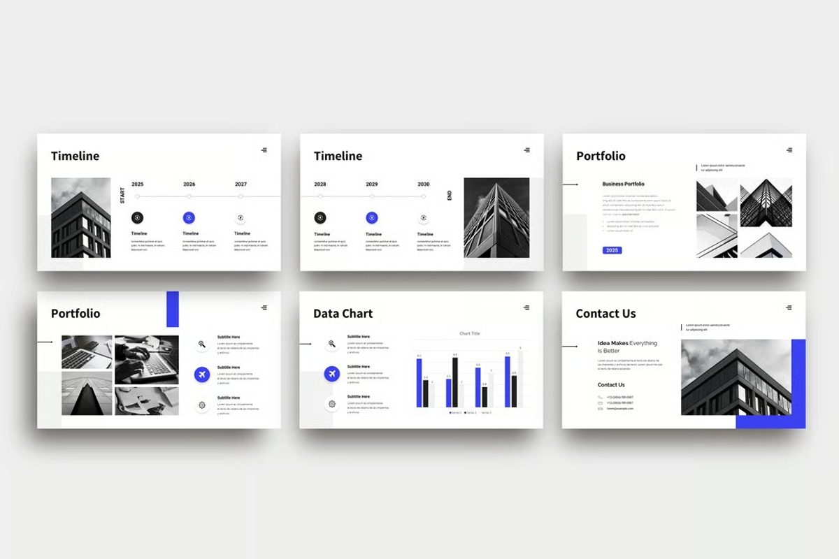 Business Pitch Deck Presentation Template Keynote preview 2
