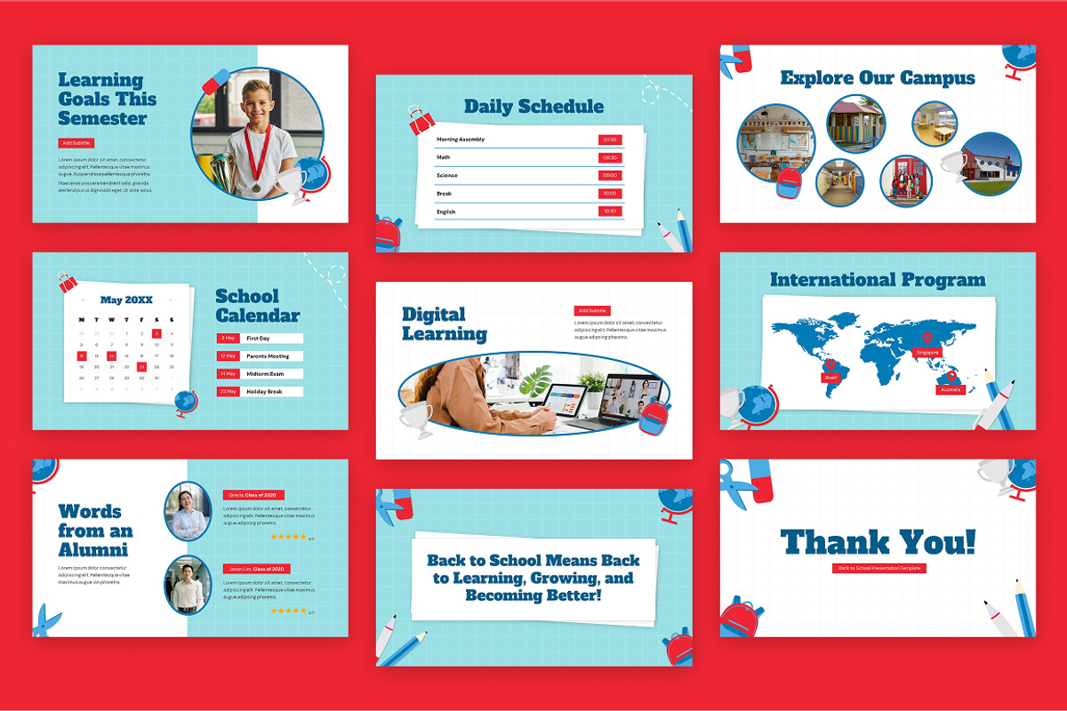 Back to School Google Slides, a Presentation Template by Loin Studio (Photo 4 of 4)