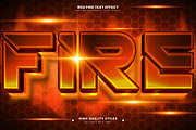 Red Fire Editable Text Effect, a Layer Style Add-On by Niestart Creation (Thumbnail 2 of 2)