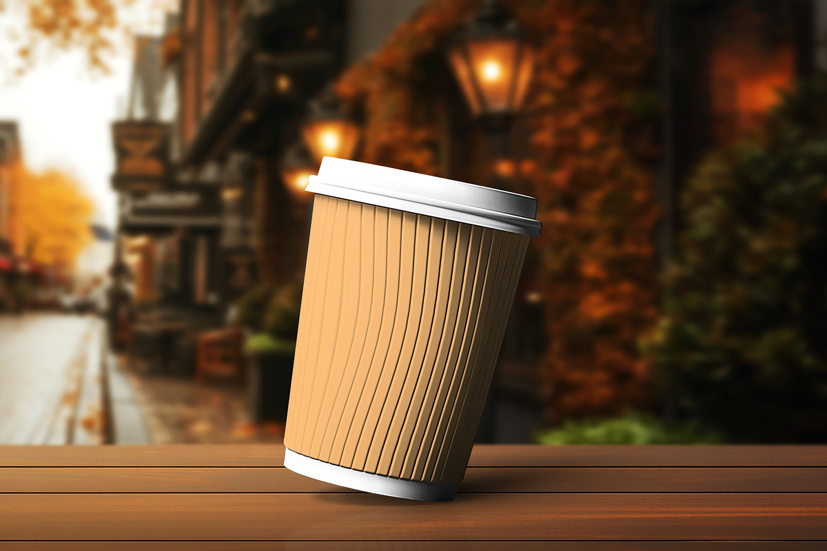 Coffee Cup Mockup, a Packaging Mockup by Viswal Studio (Photo 3 of 3)