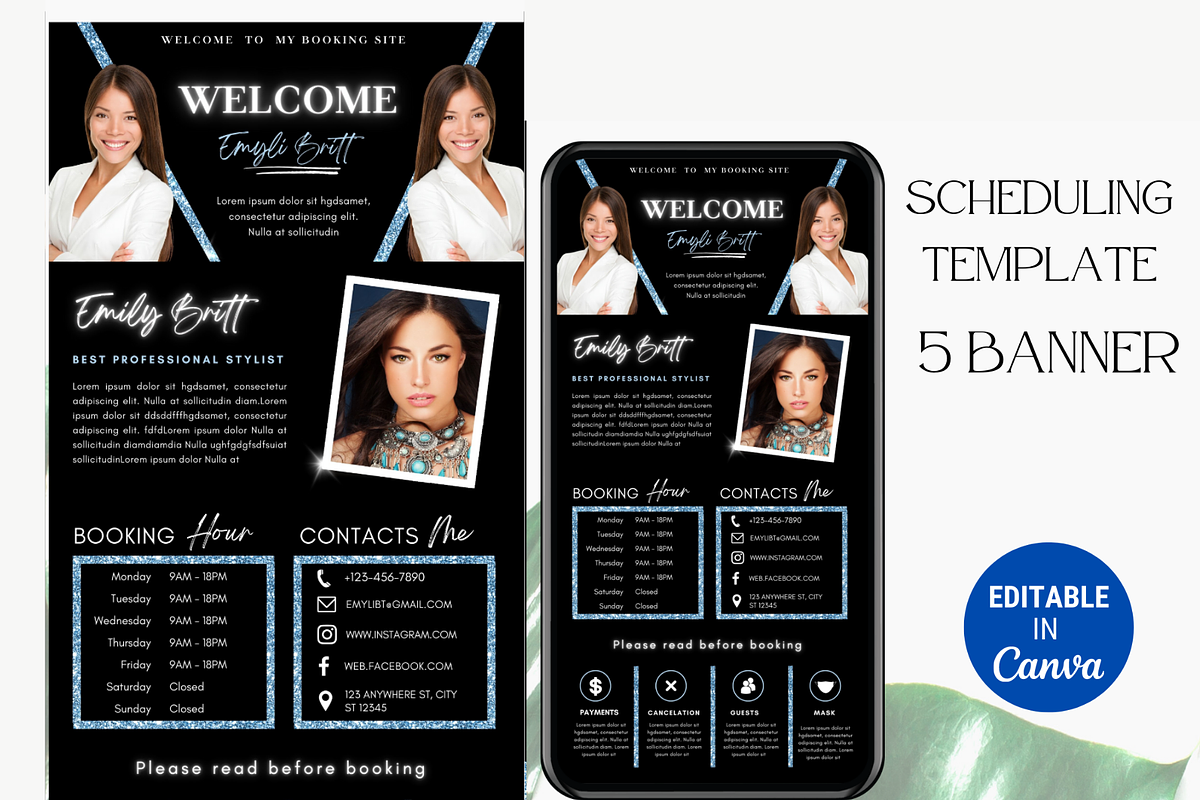 Acuity Scheduling Template, a Templates & Theme by TimCanvaTemplate (Photo 2 of 5)