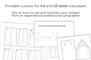 Cola Pen How to Make Tutorial, a Stationery Template by ZenLettering (Thumbnail 5 of 6)