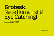 Moanslight - Modern Grotesque, a Sans Serif Font by Holyline Design (Thumbnail 9 of 15)