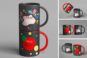Mug Mockup, a Cups & Container Mockup by BLISS DESIGN
