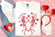 Valentine's Day Png Skeleton Heart, an Illustration by Canvas Craft (Thumbnail 5 of 7)