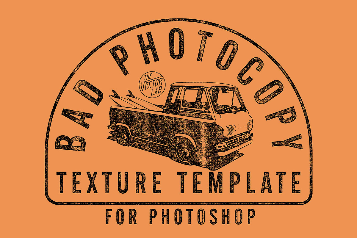 Bad PhotoCopy Texture Template, a Brushes & More by TheVectorLab (Photo 9 of 9)